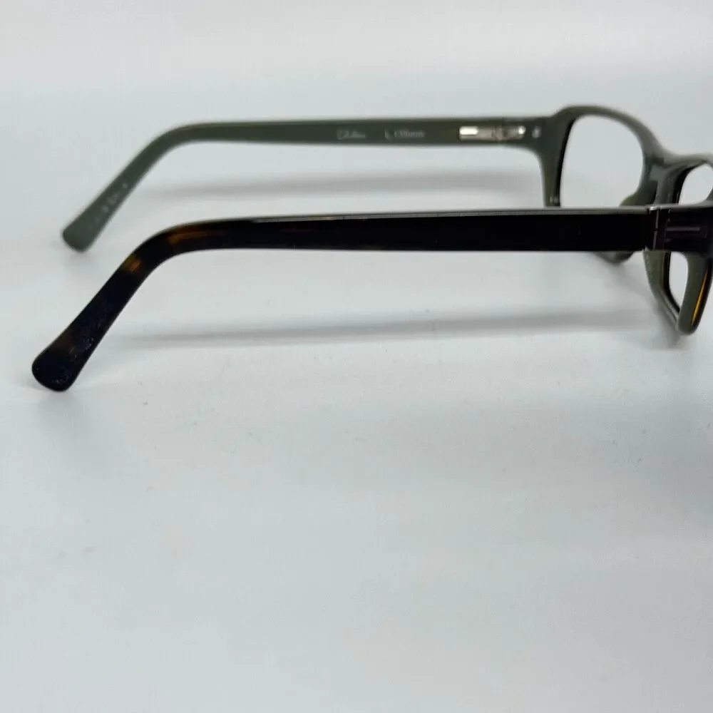 Cole Haan CHS 675 Tortoist Green Eyeglasses Full Rim Brown‎ Green H16372